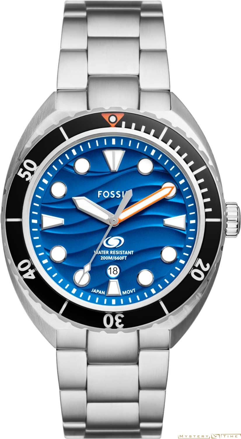 Часы американские наручные мужские кварцевые на браслете Fossil FS6064